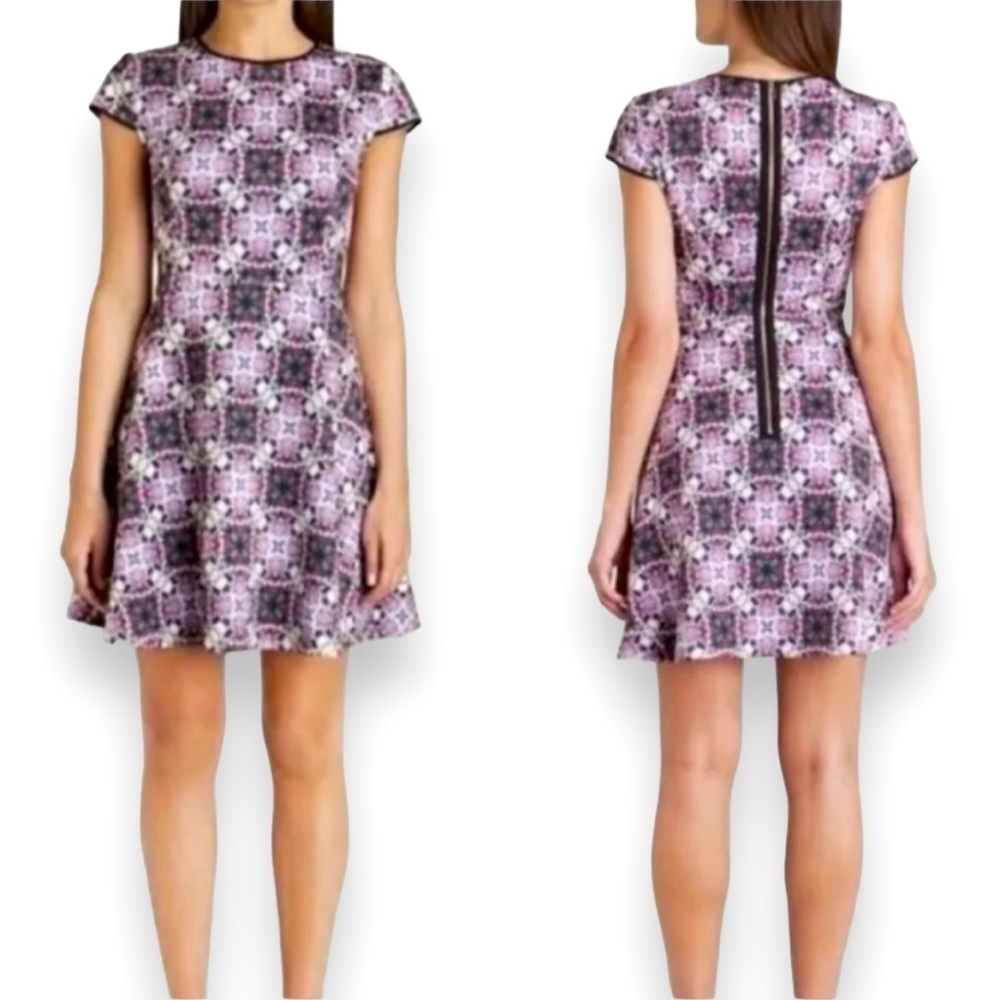 Ted Baker London | Grape Ebine Crochet Rose Dress | Ted Size 1 | Size XS or 4